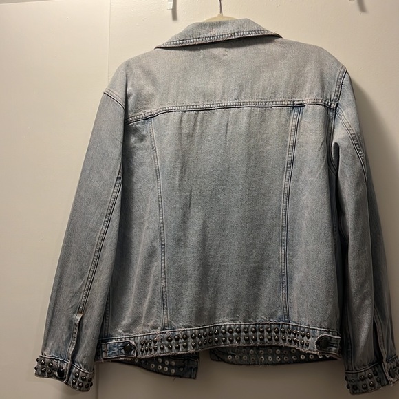 Good American Jean Jacket with Studded Detailing - Picture 5 of 5